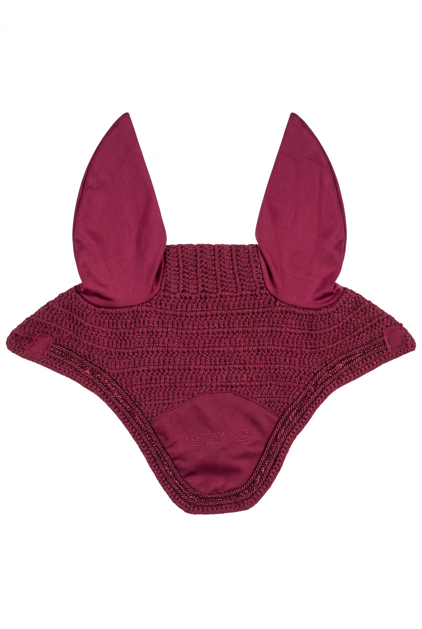 Bordo shimmer ear bonnet ✨