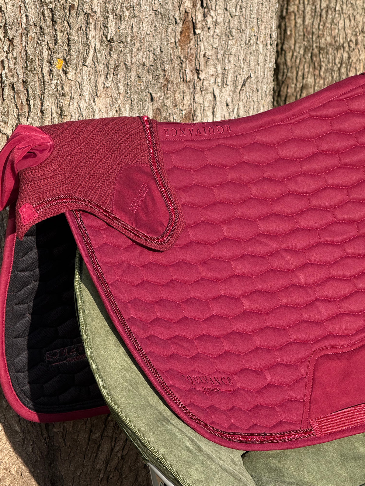 Bordo cotton shimmer pad ✨