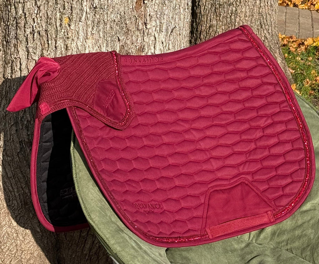 Bordo cotton shimmer pad ✨