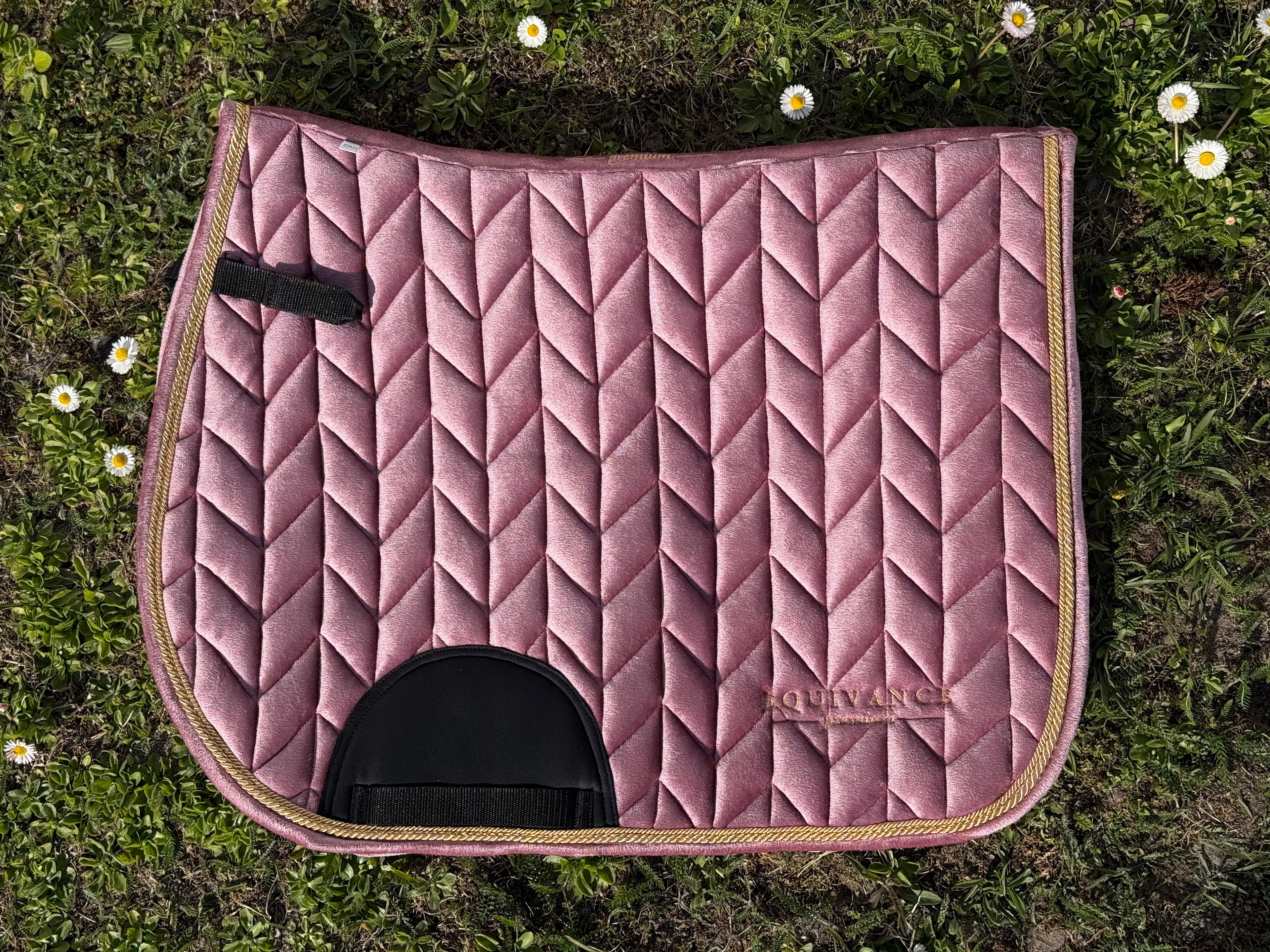 Velvet saddle pad - Victory in pink🎀