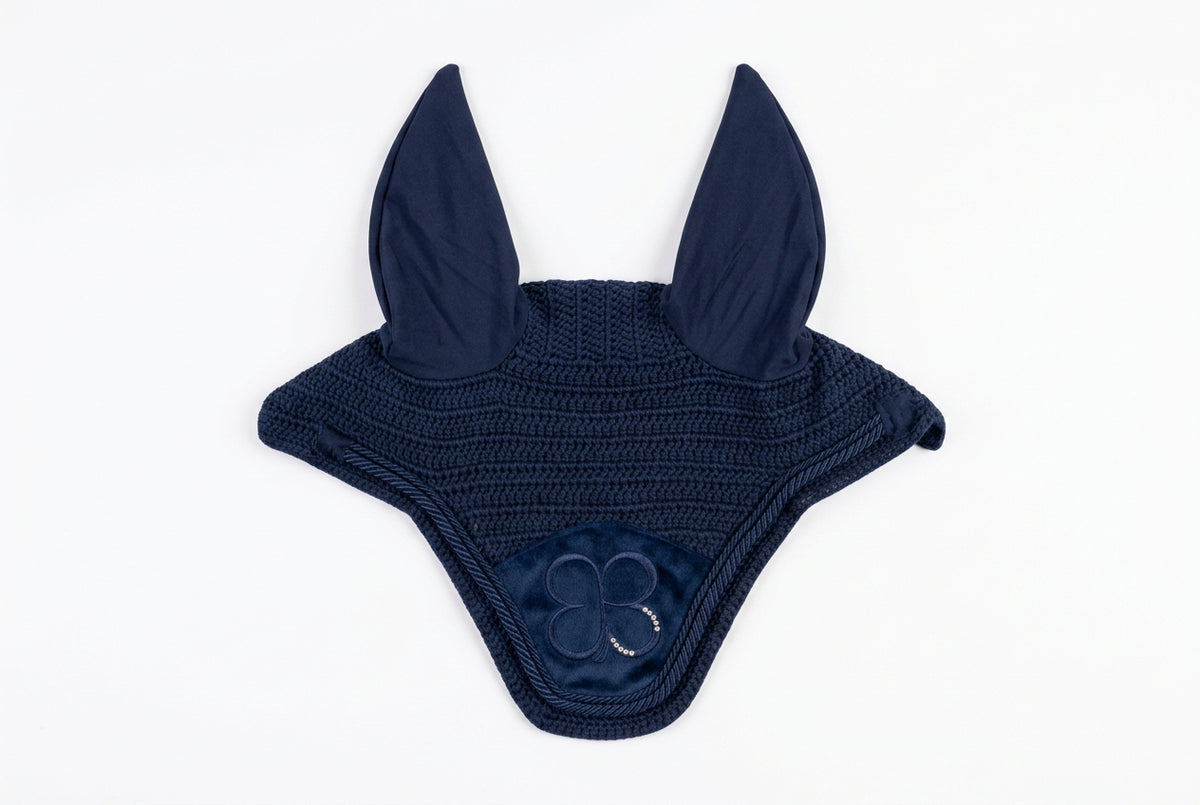 Lucky charm ocean blue ear bonnet