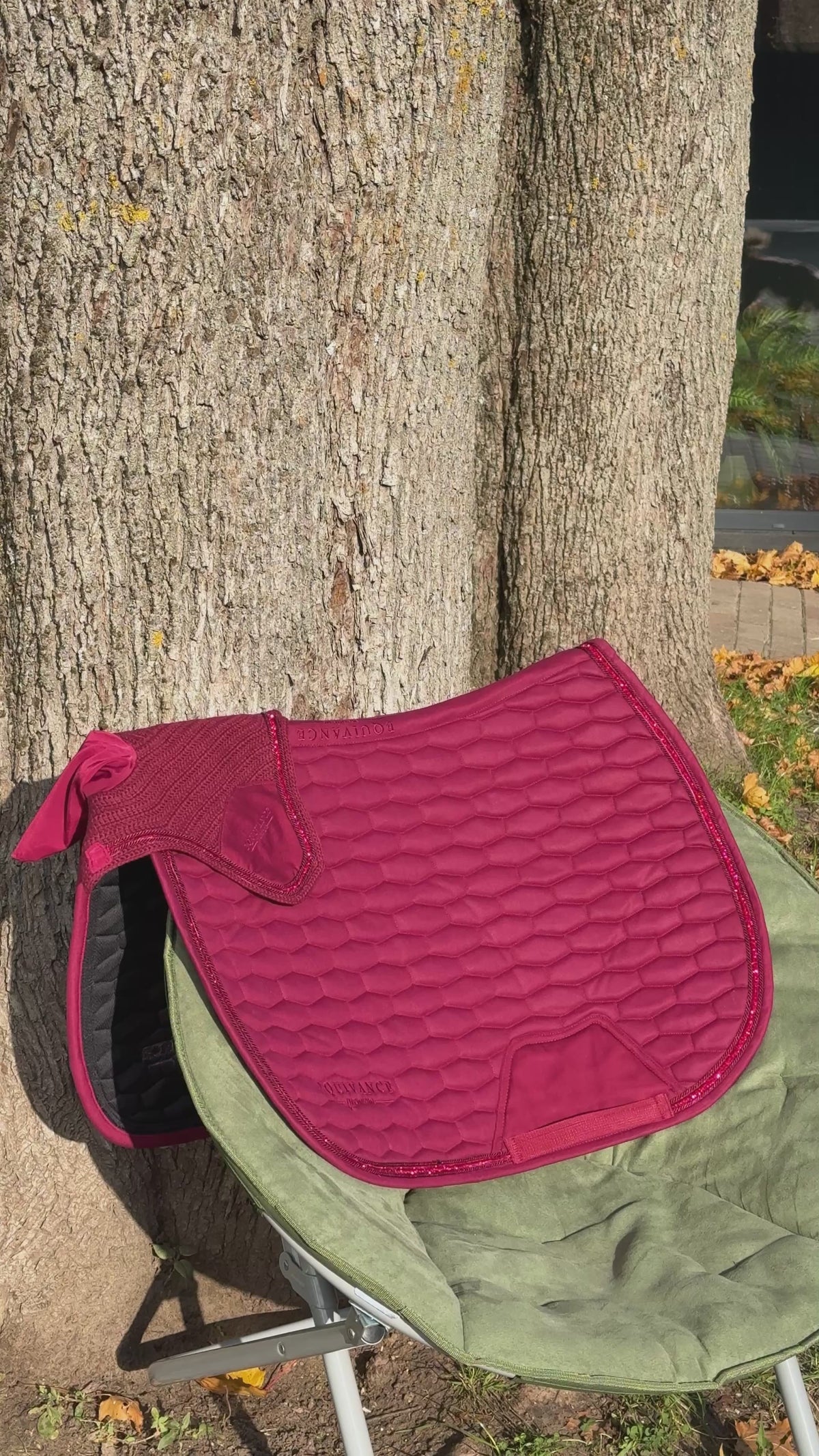 Bordo cotton shimmer pad ✨
